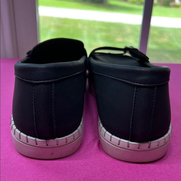 Bongro Black Loafers with White Soles - Picture 6 of 7